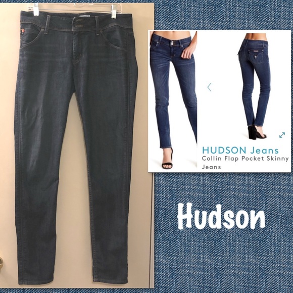 Hudson Jeans Denim - Hudson Collin Flap Pocket Stretch Skinny jeans 30